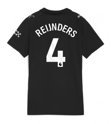 Lacne Ženy Futbalové dres Manchester City Tijjani Reijnders #4 2025-26 Krátky Rukáv - Preč